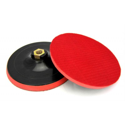 Rotary polisher EVA PU plate backing pad with hook and loop